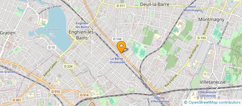 localisation de l'entreprise MONSIEUR YOUCEF BENHAMADI  DEUIL-LA-BARRE