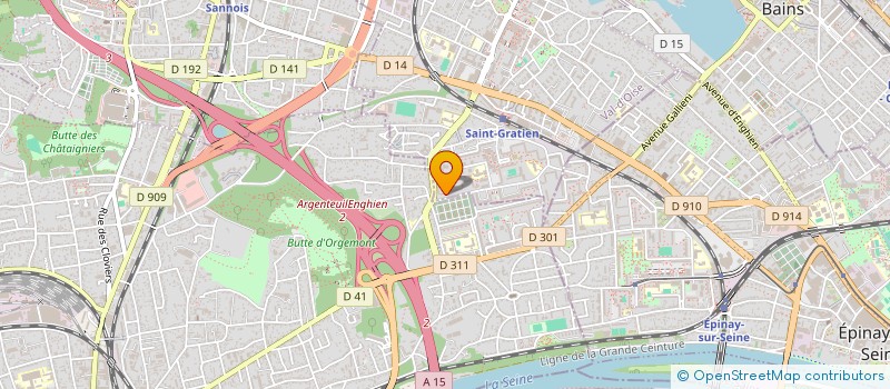 localisation de l'entreprise MONSIEUR YOUCEF BENZEMAN  SAINT-GRATIEN