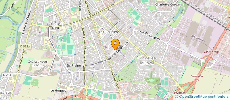 localisation de l'entreprise MONSIEUR YOUCEF BOUAGADA à CAEN