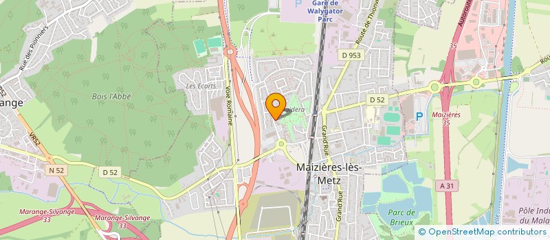 localisation de l'entreprise MONSIEUR YOUCEF BOUAKLINE  MAIZIERES-LES-METZ