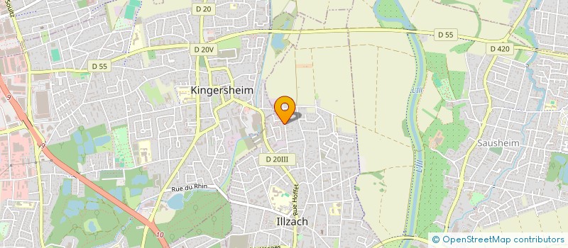 localisation de l'entreprise MONSIEUR YOUCEF BOUCHOUIT  ILLZACH