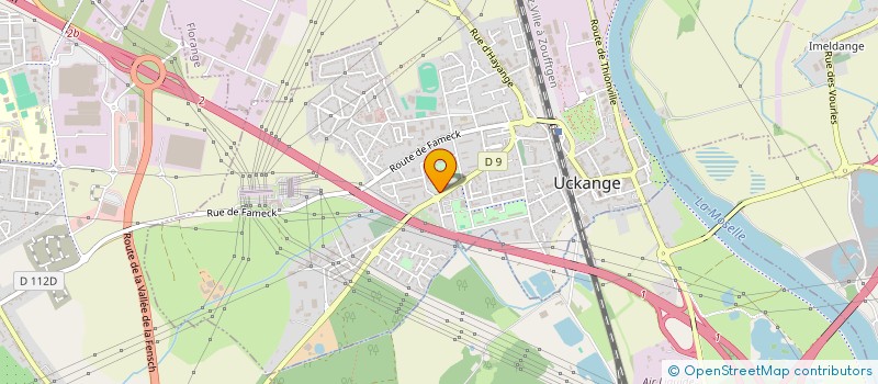 localisation de l'entreprise MONSIEUR YOUCEF BOUDALIA  UCKANGE