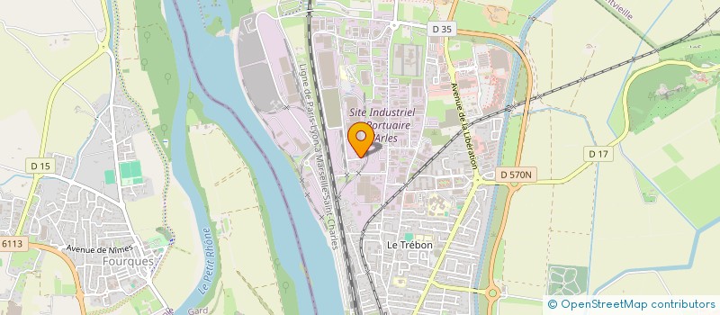 localisation de l'entreprise MONSIEUR YOUCEF BOUDJEMAA  ARLES