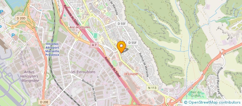 localisation de l'entreprise MONSIEUR YOUCEF BOUGRINI à VITROLLES