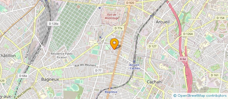 localisation de l'entreprise MONSIEUR YOUCEF BOUKHELIFA à BAGNEUX