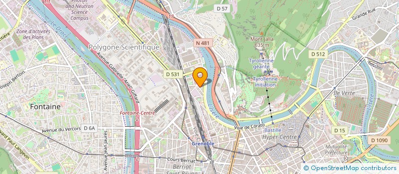 localisation de l'entreprise MONSIEUR YOUCEF BOULATAFI à GRENOBLE