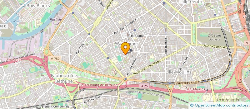localisation de l'entreprise MONSIEUR YOUCEF BOULGUERGOUR à LILLE