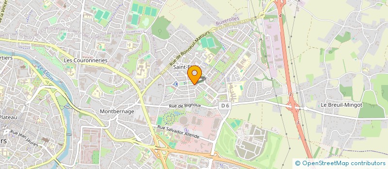 localisation de l'entreprise MONSIEUR YOUCEF BOUMENAD  BUXEROLLES