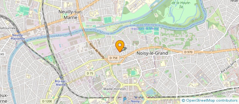 localisation de l'entreprise MONSIEUR YOUCEF BOURAHLA  NOISY-LE-GRAND