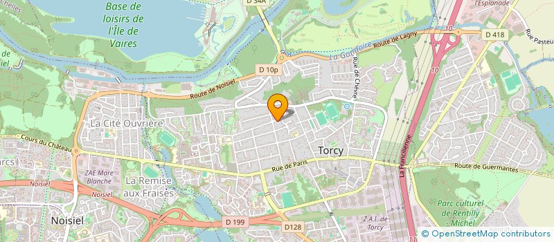 localisation de l'entreprise MONSIEUR YOUCEF CHALAL  TORCY