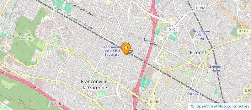 localisation de l'entreprise MONSIEUR YOUCEF DAHMOUNE à FRANCONVILLE