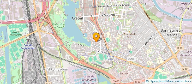 localisation de l'entreprise MONSIEUR YOUCEF DEHOUCHE  CRETEIL