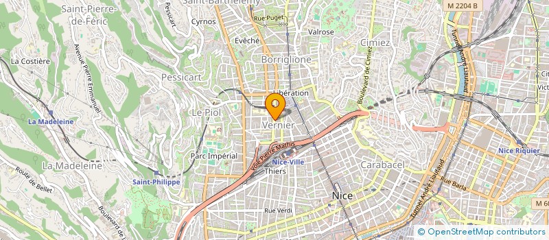 localisation de l'entreprise MONSIEUR YOUCEF DJOUHRI à NICE