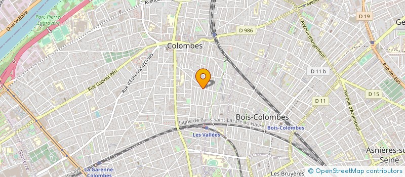 localisation de l'entreprise MONSIEUR YOUCEF EL OUAHABI à COLOMBES