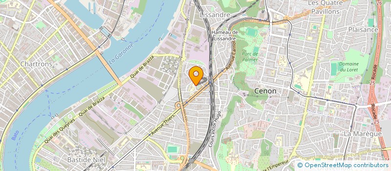 localisation de l'entreprise MONSIEUR YOUCEF EL YAAGOUBI  CENON