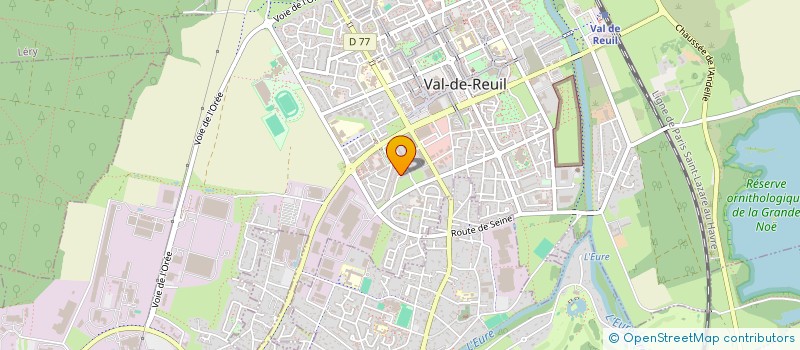 localisation de l'entreprise MONSIEUR YOUCEF ERRIFI  VAL-DE-REUIL