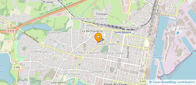 localisation de l'entreprise MONSIEUR YOUCEF FALAMI à SAINT-NAZAIRE