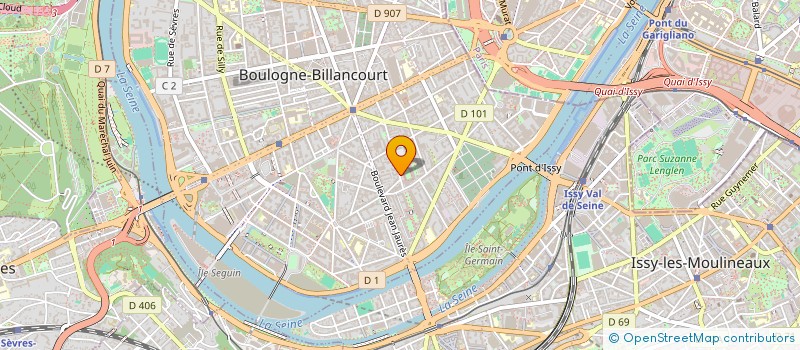 localisation de l'entreprise MONSIEUR YOUCEF FEDOUL à BOULOGNE-BILLANCOURT