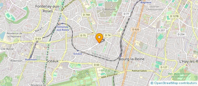 localisation de l'entreprise MONSIEUR YOUCEF FERIHA à SCEAUX