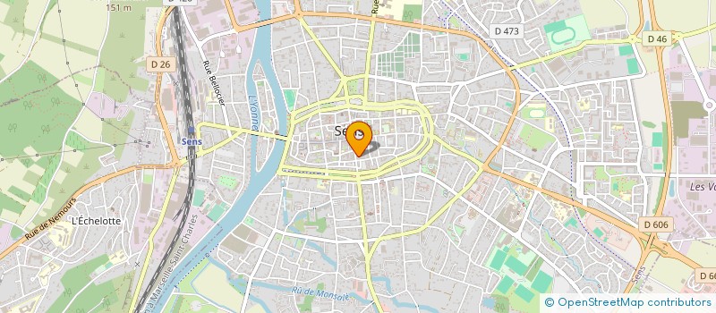 localisation de l'entreprise MONSIEUR YOUCEF FREIFER  SENS