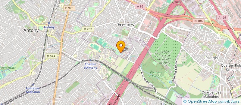 localisation de l'entreprise MONSIEUR YOUCEF GAMRA  FRESNES