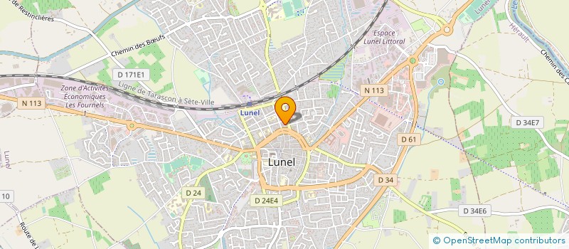 localisation de l'entreprise MONSIEUR YOUCEF GHANNOU à LUNEL