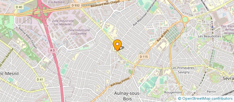 localisation de l'entreprise MONSIEUR YOUCEF GHERBI à AULNAY-SOUS-BOIS