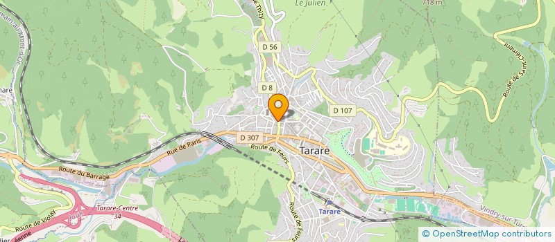 localisation de l'entreprise MONSIEUR YOUCEF GOULAILIZ  TARARE