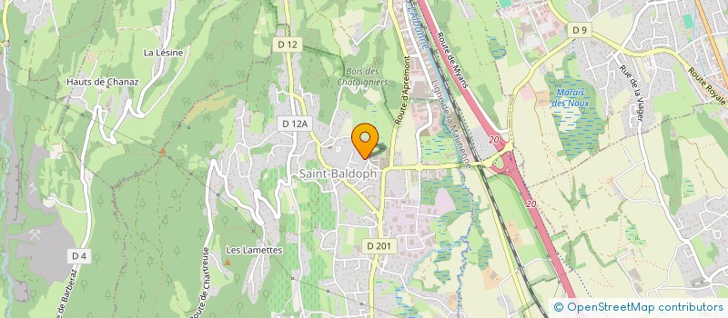 localisation de l'entreprise MONSIEUR YOUCEF GRAFA  SAINT-BALDOPH