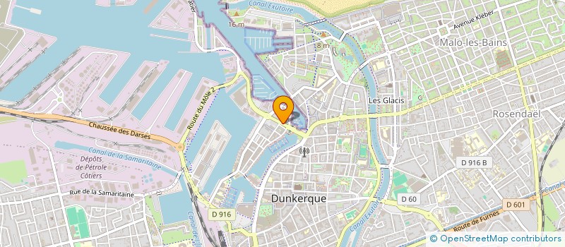 localisation de l'entreprise MONSIEUR YOUCEF HACHEMAOUI à DUNKERQUE