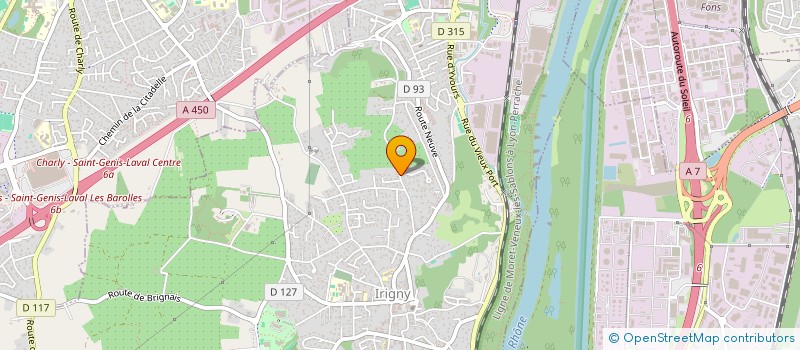 localisation de l'entreprise MONSIEUR YOUCEF HACHEMI  IRIGNY