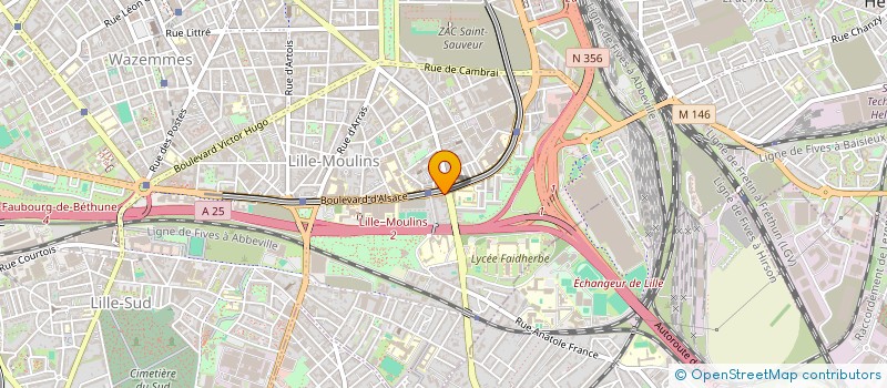 localisation de l'entreprise MONSIEUR YOUCEF HACINI à LILLE