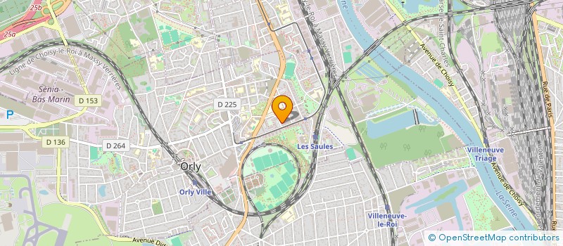 localisation de l'entreprise MONSIEUR YOUCEF HADJAL  ORLY