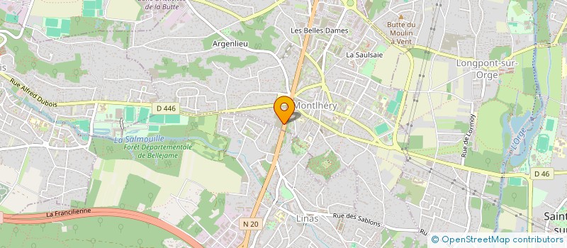 localisation de l'entreprise MONSIEUR YOUCEF HADJOUT à LINAS
