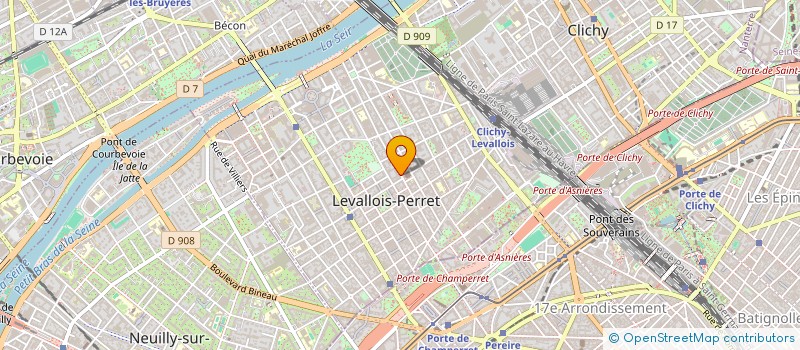 localisation de l'entreprise MONSIEUR YOUCEF HAMADI à LEVALLOIS-PERRET