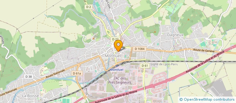 localisation de l'entreprise MONSIEUR YOUCEF HAMMADI  MONTLUEL