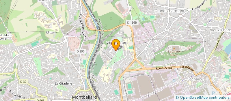 localisation de l'entreprise MONSIEUR YOUCEF HAOUARI  MONTBELIARD