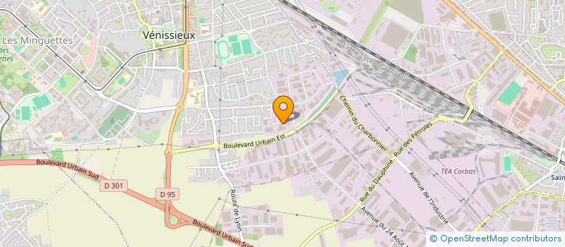 localisation de l'entreprise MONSIEUR YOUCEF HOUHA  LYON