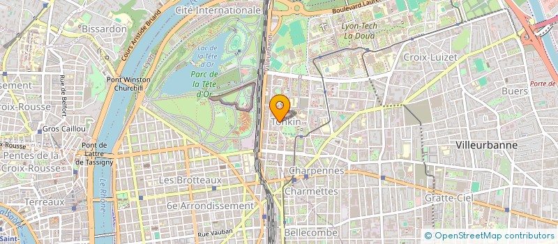 localisation de l'entreprise MONSIEUR YOUCEF ISSOLAH  VILLEURBANNE