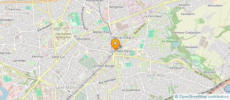 localisation de l'entreprise MONSIEUR YOUCEF KAHOUL à BREST