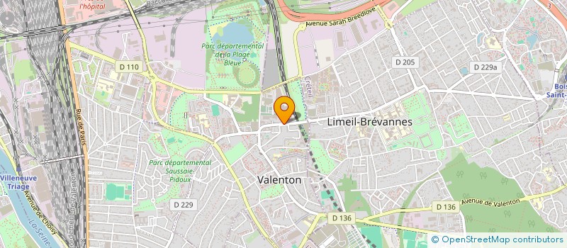 localisation de l'entreprise MONSIEUR YOUCEF KAOUANE à VALENTON