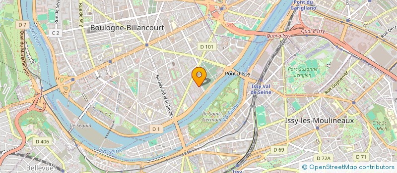 localisation de l'entreprise MONSIEUR YOUCEF KHELLOUF à BOULOGNE-BILLANCOURT