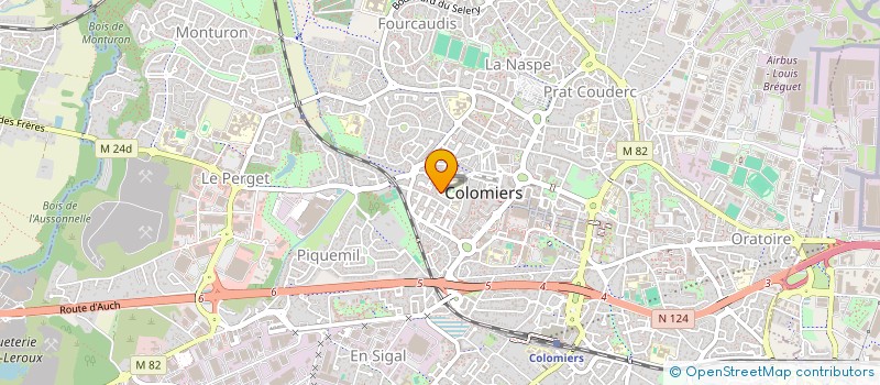 localisation de l'entreprise MONSIEUR YOUCEF LAABIDI à COLOMIERS