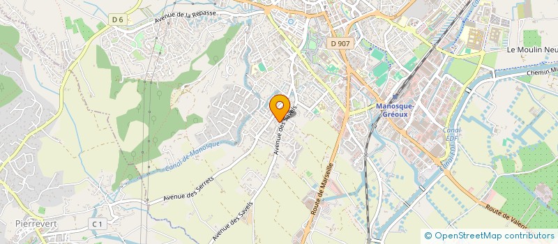 localisation de l'entreprise MONSIEUR YOUCEF MAHIEDDINE à MANOSQUE