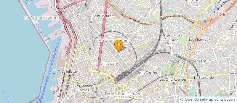 localisation de l'entreprise MONSIEUR YOUCEF MEBROUK à MARSEILLE