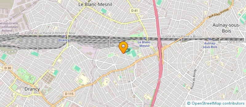 localisation de l'entreprise MONSIEUR YOUCEF MEGHIRA à LE BLANC MESNIL