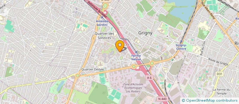 localisation de l'entreprise MONSIEUR YOUCEF MEKHERBECHE  GRIGNY