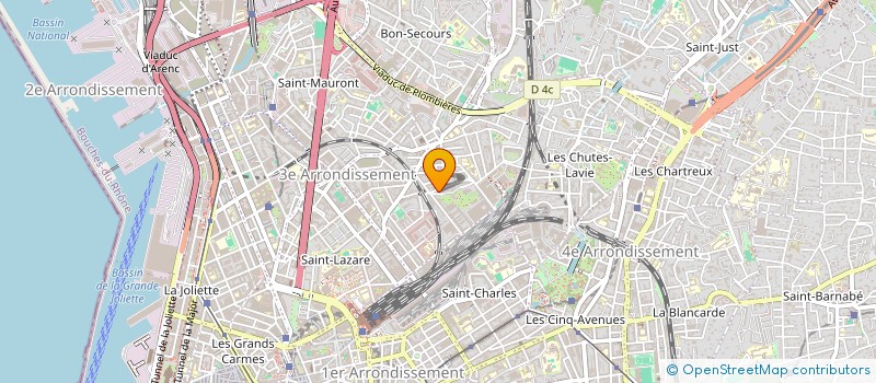 localisation de l'entreprise MONSIEUR YOUCEF MOKEDDEM à MARSEILLE 3EME