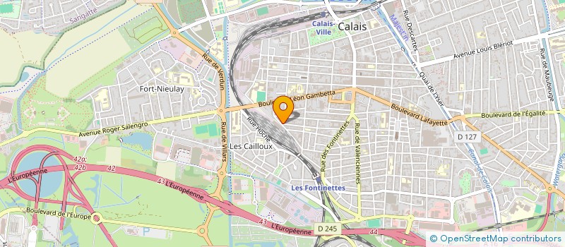 localisation de l'entreprise MONSIEUR YOUCEF NAJI  CALAIS