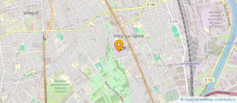 localisation de l'entreprise MONSIEUR YOUCEF OTMANE  VITRY-SUR-SEINE